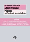 ley de régimen jurídico de las administraciones publicas y del procedimiento administrativo comun (14ª ed.)-9788430966660 ley de régimen jurídico de las administraciones publicas y del procedimiento administrativo comun (14ª ed.)-9788430966660