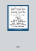conceptos para el estudio del derecho administrativo ii en el grado (4ª ed.)-9788430969760 conceptos para el estudio del derecho administrativo ii en el grado (4ª ed.)-9788430969760