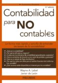 contabilidad para no contables-wayne label-javier de leon ledesma-9788436832860 contabilidad para no contables-wayne label-javier de leon ledesma-9788436832860