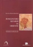 romancero sefardi de oriente-susana weich-shahak-9788438104460 romancero sefardi de oriente-susana weich-shahak-9788438104460