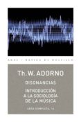disonancias. introduccion a la sociologia de la musica (ebook)-9788446046660 disonancias. introduccion a la sociologia de la musica (ebook)-9788446046660