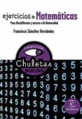 matematicas faciles para bachillerato (chuletas)-9788467027860 matematicas faciles para bachillerato (chuletas)-9788467027860