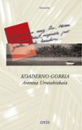 koaderno gorria-arantxa urretabizkaia-9788475688060 koaderno gorria-arantxa urretabizkaia-9788475688060
