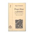 prosas liricas y aforismos-miguel hernandez-9788485866960 prosas liricas y aforismos-miguel hernandez-9788485866960