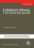 codigo penal y ley penal del menor (18ª ed)-francisco javier alvarez garcia-ana cristina andres dominguez-paz m. cuesta-9788490331460 codigo penal y ley penal del menor (18ª ed)-francisco javier alvarez garcia-ana cristina andres dominguez-paz m. cuesta-9788490331460