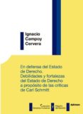 en defensa del estado de derecho-ignacio campoy cervera-9788491484660 en defensa del estado de derecho-ignacio campoy cervera-9788491484660