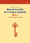 manual de estilo de la lengua española 4ª edicion mele 4-jose martinez de sousa-9788497046060 manual de estilo de la lengua española 4ª edicion mele 4-jose martinez de sousa-9788497046060