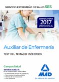 auxiliar de enfermeria del servicio extremeño de salud (ses): test parte especifica-9788414210970 auxiliar de enfermeria del servicio extremeño de salud (ses): test parte especifica-9788414210970