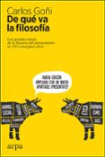 de que va la filosofia: los grandes temas de la historia del pensamiento en 351 conceptos claves-carlos goñi-9788416601370 de que va la filosofia: los grandes temas de la historia del pensamiento en 351 conceptos claves-carlos goñi-9788416601370
