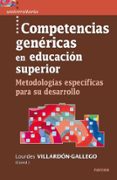competencias genéricas en educación superior-lourdes villardon gallego-9788427720770 competencias genéricas en educación superior-lourdes villardon gallego-9788427720770