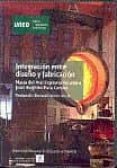 integracion entre diseño y fabricacion (dvd)-mª del mar espinosa escudero-9788436253870 integracion entre diseño y fabricacion (dvd)-mª del mar espinosa escudero-9788436253870