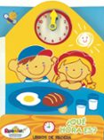 ¿que hora es? (libros de madera)-9788467707670 ¿que hora es? (libros de madera)-9788467707670