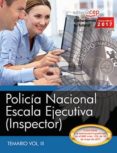policia nacional: escala ejecutiva (inspector): temario (vol. iii )-9788468177670 policia nacional: escala ejecutiva (inspector): temario (vol. iii ) 9788468177670