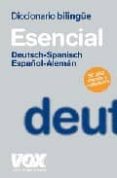 diccionario esencial aleman-español / deutsch-spanisch-9788471535870 diccionario esencial aleman-español / deutsch-spanisch-9788471535870