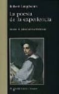 la poesia de la experiencia-9788481514070 la poesia de la experiencia-9788481514070