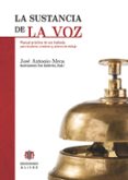 la sustancia de la voz-jose antonio meca-9788497007870 la sustancia de la voz-jose antonio meca-9788497007870