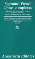 obras completas (vol.xi):cinco conferencias sobre psicoanalisis; recuerdo infantil de leonardo da vinci y otras obras (1910)-sigmund freud-9789505185870 obras completas (vol.xi):cinco conferencias sobre psicoanalisis; recuerdo infantil de leonardo da vinci y otras obras (1910)-sigmund freud-9789505185870