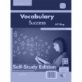 VOCABULARY SUCCESS - LEVEL A2 O KEY -SELF-STUDY EDITION-11601318-otro-formato