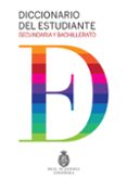real academia española: diccionario del estudiante secundaria y bachillerato-9788429450880 real academia española: diccionario del estudiante secundaria y bachillerato-9788429450880