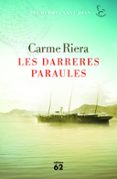 les darreres paraules-carme riera-9788429774580 les darreres paraules-carme riera-9788429774580