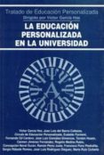 la educacion personalizada en la universidad-9788432131080 la educacion personalizada en la universidad-9788432131080