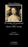 el castigo del penseque; quien calla otorga-tirso de molina-9788437631080 el castigo del penseque; quien calla otorga-tirso de molina-9788437631080