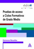 examenes resueltos de pruebas de acceso a ciclos formativos de gr ado medio: andalucia-9788467653380 examenes resueltos de pruebas de acceso a ciclos formativos de gr ado medio: andalucia-9788467653380