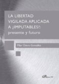 la libertad vigilada aplicada a ¿imputables? presente y futuro-mª del pilar otero gonzalez-9788490852880 la libertad vigilada aplicada a ¿imputables? presente y futuro-mª del pilar otero gonzalez-9788490852880