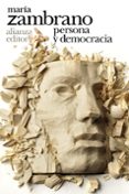 persona y democracia-maria zambrano-9788491813880 persona y democracia-maria zambrano-9788491813880