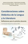 consideraciones sobre didactica de la lengua y la literatura: ref lexiones para la practica docente-9788498869880 consideraciones sobre didactica de la lengua y la literatura: ref lexiones para la practica docente-9788498869880