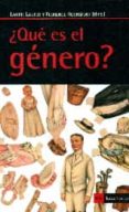 ¿que es el genero?-laurie laufer-florence rochefort-9788498887280 ¿que es el genero?-laurie laufer-florence rochefort-9788498887280