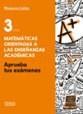 aprueba tus examenes matematicas 3º eso ce alum 2016-9780190508890 aprueba tus examenes matematicas 3º eso ce alum 2016-9780190508890