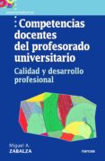competencias docentes del profesorado universitario (ebook)-9788427722590 competencias docentes del profesorado universitario (ebook)-9788427722590