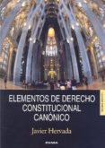 elementos de derecho constitucional canonico-javier hervada-9788431329990 elementos de derecho constitucional canonico-javier hervada-9788431329990