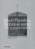 sobre el estilo: tres ensayos ineditos-9788449308390 sobre el estilo: tres ensayos ineditos-9788449308390