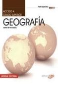 acceso a ciclos formativos de grado superior: parte especifica ge ografia-esther leticia del val garcia-9788468120690 acceso a ciclos formativos de grado superior: parte especifica ge ografia-esther leticia del val garcia-9788468120690