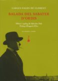 balada del sabater d ordis-carles fages de climent-9788477273790 balada del sabater d ordis-carles fages de climent-9788477273790