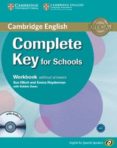 complete key for schools for spanish speakers workbook without answers with audio cd-9788483237090 complete key for schools for spanish speakers workbook without answers with audio cd-9788483237090