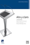 alto y claro-javier bernad-9788483569290 alto y claro-javier bernad-9788483569290