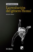 la evolucion del genero homo-antonio rosas-9788490972090 la evolucion del genero homo-antonio rosas-9788490972090