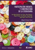 participacion infantil y construccion de la ciudadania-ana maria novella-9788499805290 participacion infantil y construccion de la ciudadania-ana maria novella-9788499805290