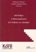 historia y pensamiento en torno al genero-carmen gonzalez-9788499820590 historia y pensamiento en torno al genero-carmen gonzalez-9788499820590