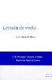 leccion de vuelo (vii premio nuevos narradores de opera prima)-9788495461230 leccion de vuelo (vii premio nuevos narradores de opera prima) 9788495461230