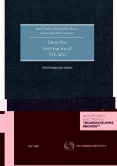 Descarga de libros de texto en francés CIVITAS: DERECHO INTERNACIONAL PRIVADO MOBI (Literatura española) de JOSE CARLOS FERNANDEZ ROZAS