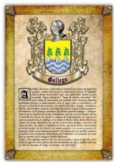 Remo fórmula Juramento APELLIDO GALLEGO / ORIGEN, HISTORIA Y HERÁLDICA DE LOS LINAJES Y APELLIDOS  ESPAÑOLES E HISPANOAMERICANOS EBOOK | ANTONIO TAPIA | Casa del Libro  Colombia