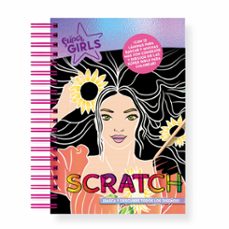 Portada de SUPER GIRLS NEON SCRATCH ART