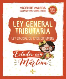 Portada de LEY GENERAL TRIBUTARIA (ESTUDIA CON MARTINA)