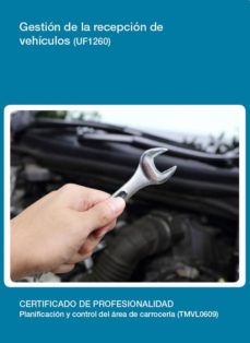 Portada de GESTION DE LA RECEPCION DE VEHICULOS (UF1260)