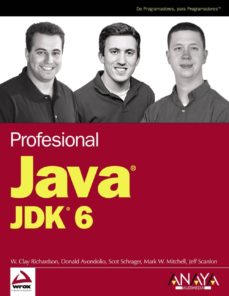Portada de PROFESIONAL JAVA JDK 6 (ANAYA MULTIMEDIA/WROX)