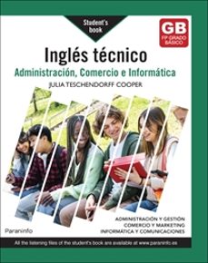Portada de INGLES TECNICO PARA ADMINISTRACION, COMERCIO E INFORMATICA (EDICION 2024)